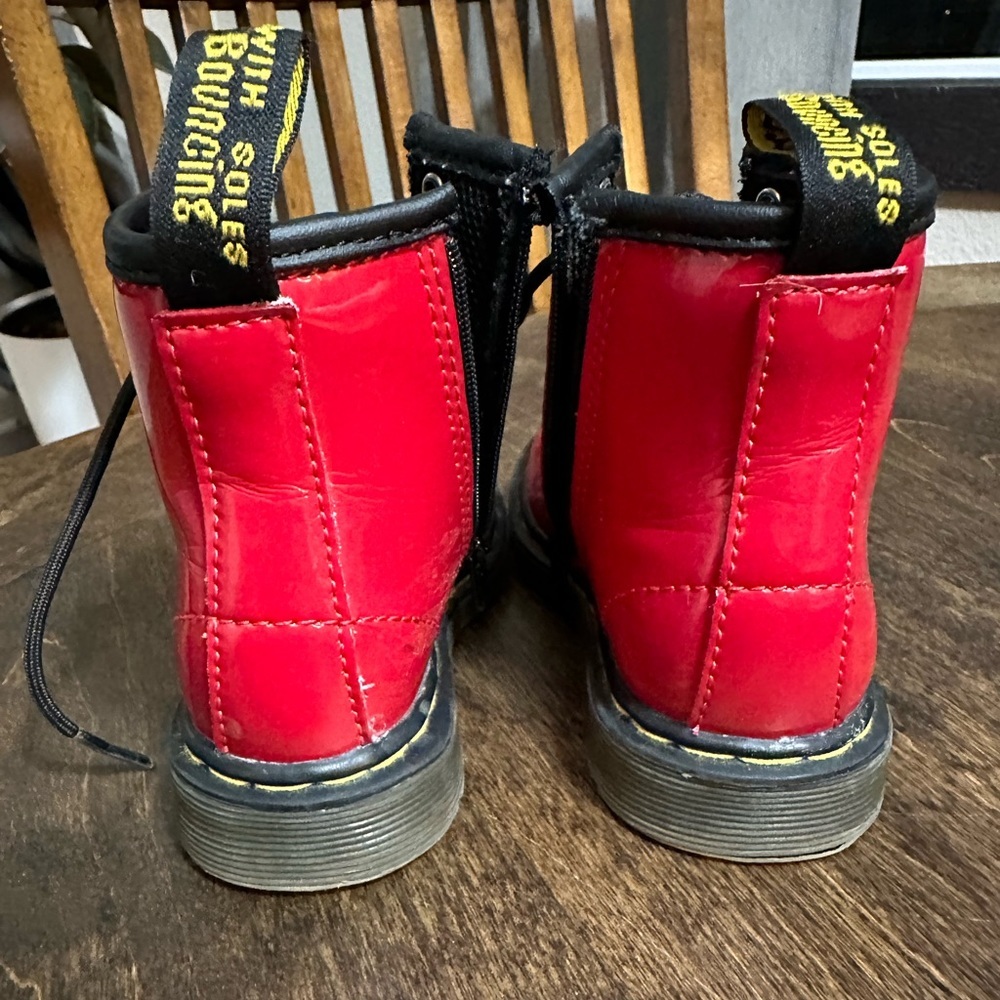 Doc Marten toddler boots 7 - Picture 5 of 6